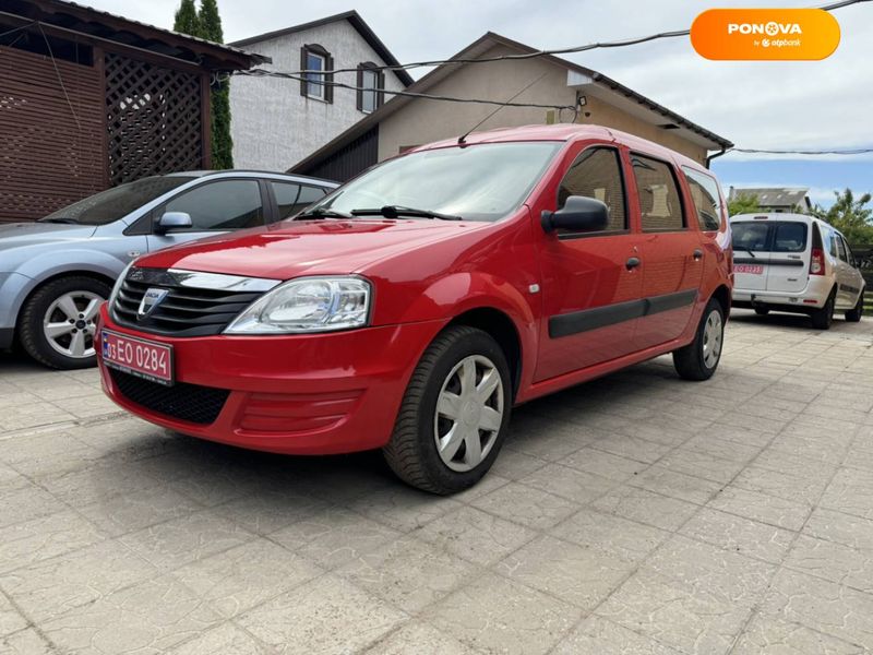 Dacia Logan MCV, 2011, Бензин, 1.4 л., 163 тис. км, Універсал, Червоний, Чернігів Cars-Pr-64348 фото