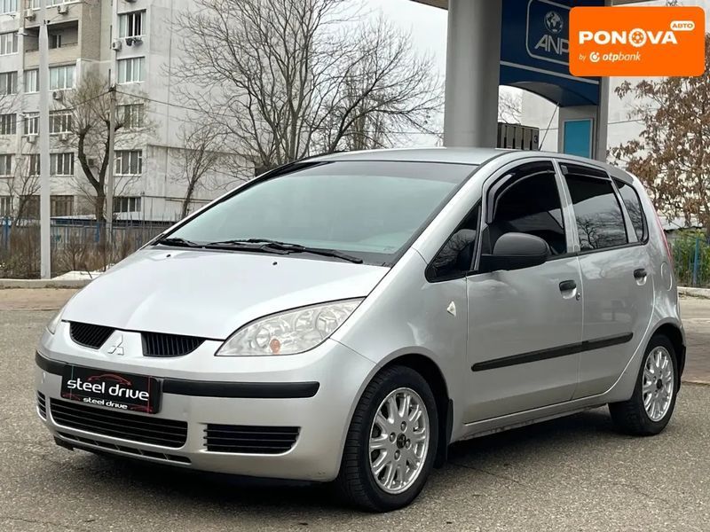 Mitsubishi Colt, 2005 р., Бензин, 144 тис. км, Хетчбек, Сірий, Миколаїв AT-10410879 фото