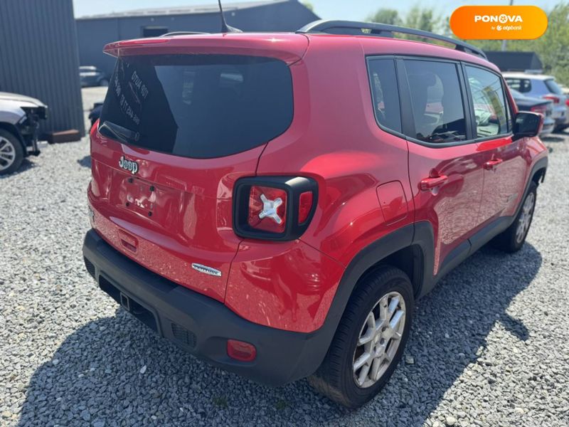 Jeep Renegade, 2019, Бензин, 2.4 л., 116 тис. км, Позашляховик / Кросовер, Червоний, Львів 110218 фото