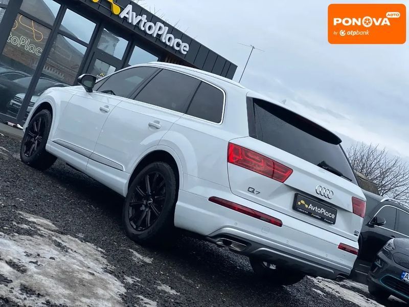 Audi Q7, 2017 р., Бензин, 187 тис. км, Позашляховик / Кросовер, Білий, Луцьк AT-10409491 фото