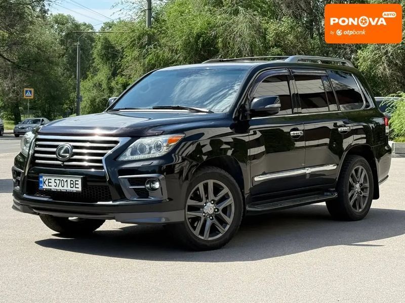 Lexus LX, 2013 р., Бензин, 185 тис. км, Позашляховик / Кросовер, Чорний, Дніпро (Дніпропетровськ) AT-10418646 фото