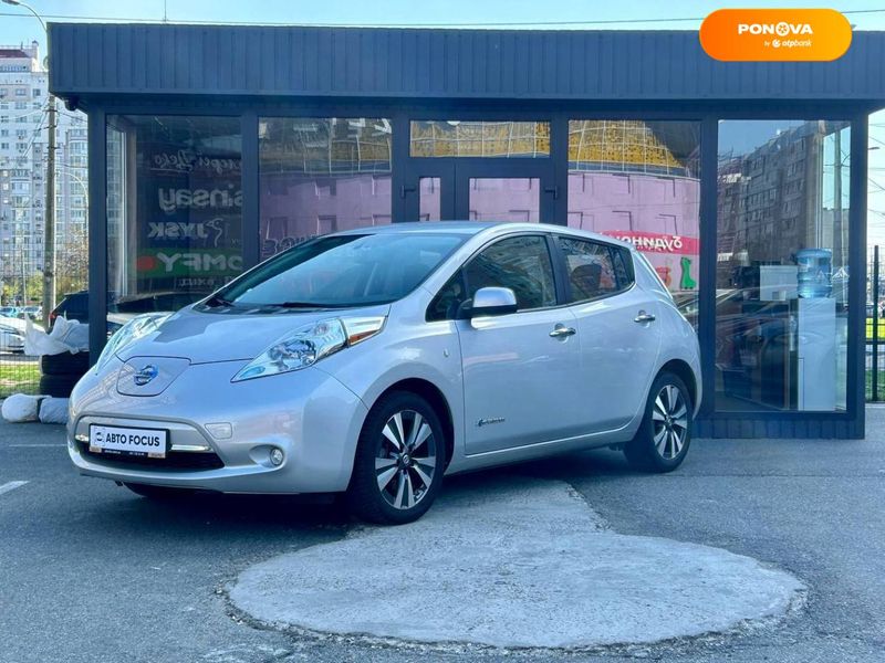 Nissan Leaf, 2016, Електро, 83 тыс. км, Хетчбек, Серый, Киев 36076 фото