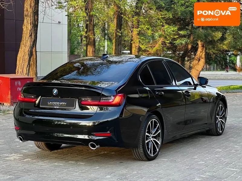 BMW 3 Series, 2019 р., Бензин, 120 тис. км, Седан, Чорний, Дніпро (Дніпропетровськ) AT-10418078 фото