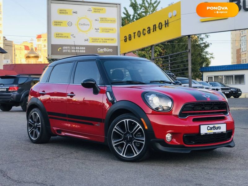 MINI Countryman, 2016, Бензин, 1.6 л., 65 тис. км, Позашляховик / Кросовер, Червоний, Одеса 108083 фото