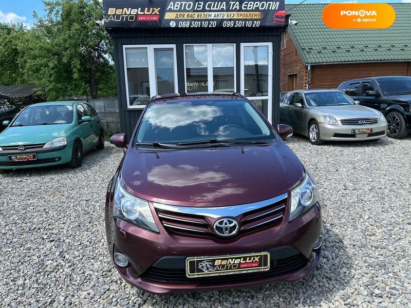 Toyota Avensis, 2013, Дизель, 2 л., 191 тис. км, Седан, Червоний, Коломия 108869 фото