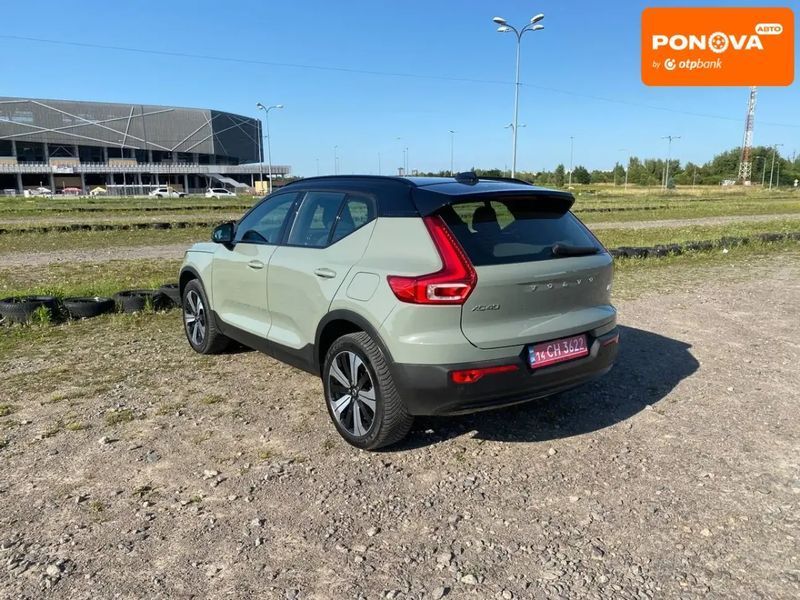 Volvo XC40, 2023 р., Електро, 70 тис. км, Позашляховик / Кросовер, Зелений, Львів AT-10400701 фото