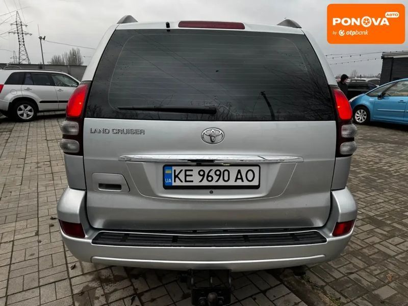 Toyota Land Cruiser Prado, 2005 г., Газ пропан-бутан / Бензин, 240 тыс. км, Внедорожник / Кроссовер, Серый, Днепр (Днепропетровск) AT-10406181 фото