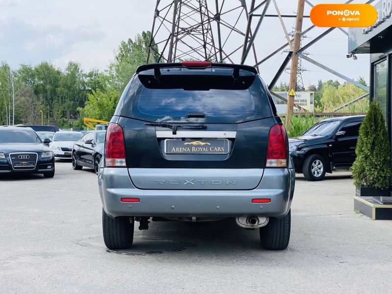 SsangYong Rexton, 2003, Газ пропан-бутан / Бензин, 2.8 л., 193 тис. км, Позашляховик / Кросовер, Чорний, Харків 51293 фото