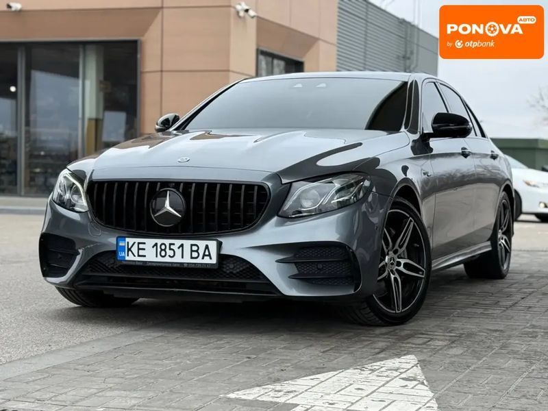Mercedes-Benz E-Class, 2018 р., Бензин, 85 тис. км, Седан, Сірий, Дніпро (Дніпропетровськ) AT-10410045 фото