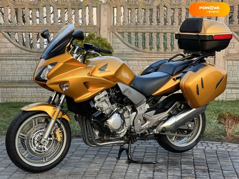 Honda CBF 1000, 2008, Бензин, 1000 см³, 44 тыс. км, Мотоцикл Спорт-туризм, Желтый, Буськ moto-37512 фото