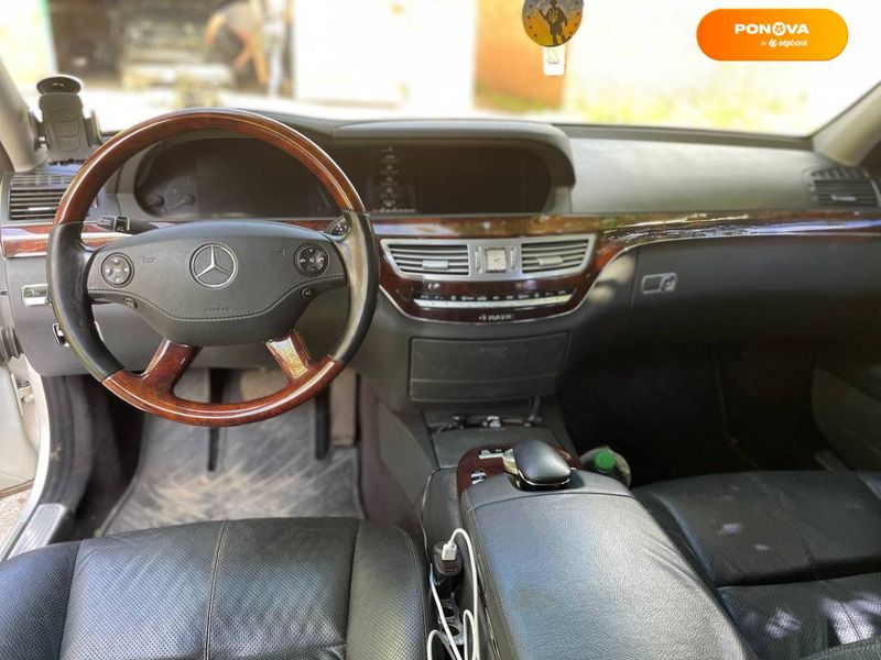 Mercedes-Benz S-Class, 2008, Бензин, 5.46 л., 99 тис. км, Седан, Сірий, Ромни Cars-Pr-68808 фото