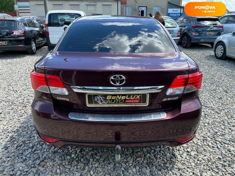 Toyota Avensis, 2013, Дизель, 2 л., 191 тис. км, Седан, Червоний, Коломия 108869 фото