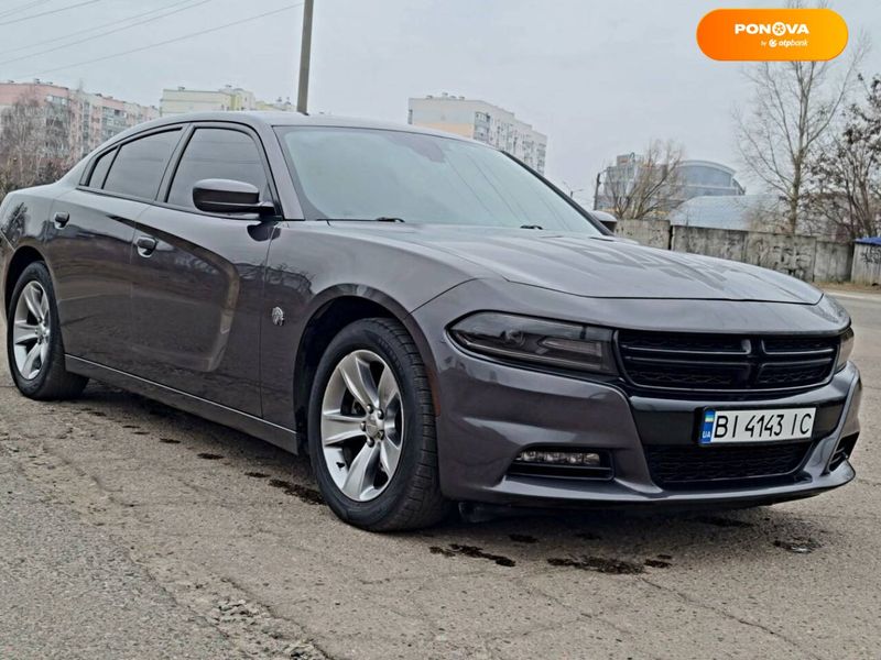 Dodge Charger, 2017, Бензин, 3.6 л., 84 тыс. км, Седан, Серый, Полтава Cars-Pr-56855 фото