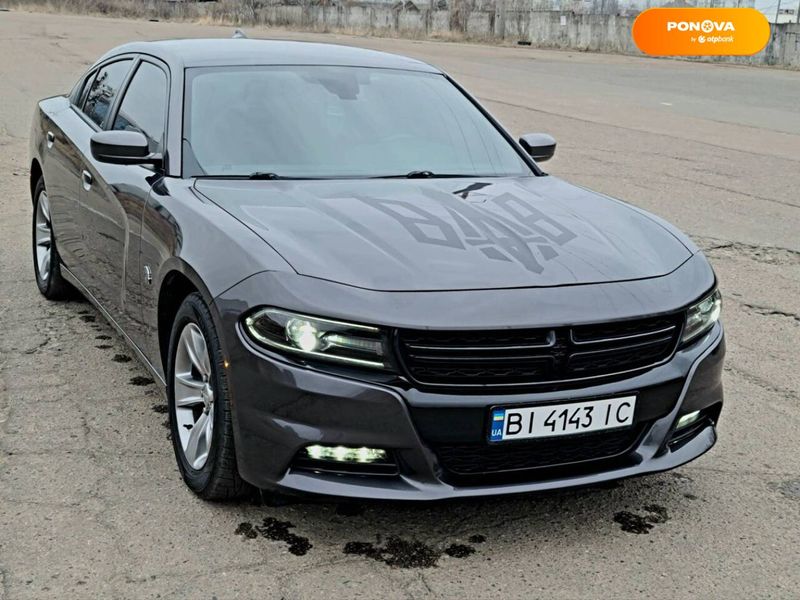 Dodge Charger, 2017, Бензин, 3.6 л., 84 тыс. км, Седан, Серый, Полтава Cars-Pr-56855 фото