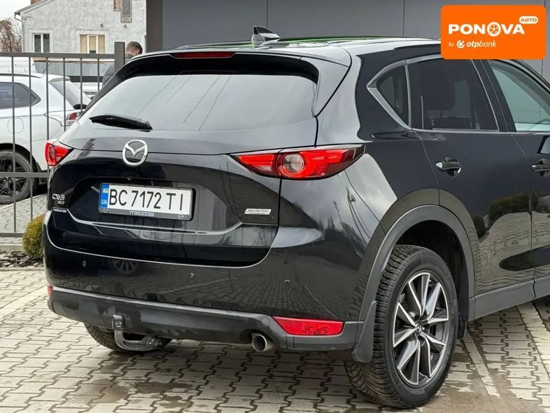 Mazda CX-5, 2018 р., Дизель, 202 тис. км, Позашляховик / Кросовер, Чорний, Львів AT-10407795 фото