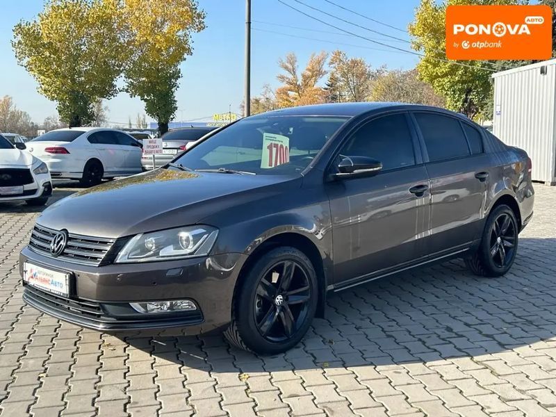 Volkswagen Passat, 2013 г., Дизель, 222 тыс. км, Седан, Коричневый, Кривой Рог AT-10404513 фото