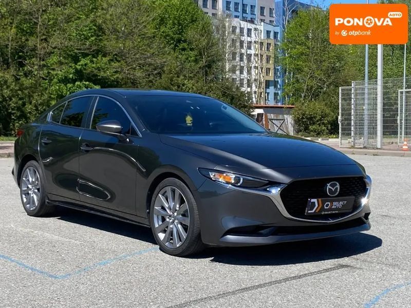 Mazda 3, 2022 р., Бензин, 38 тис. км, Седан, Сірий, Львів AT-10417099 фото