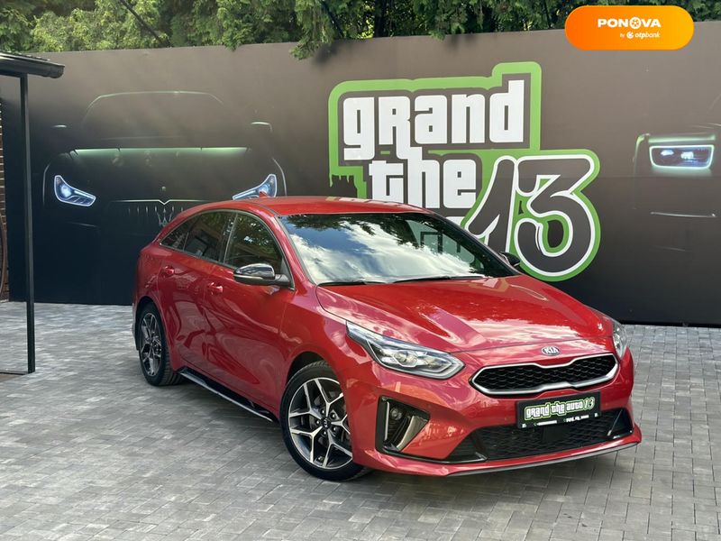 Kia ProCeed, 2019, Бензин, 1.4 л., 110 тис. км, Універсал, Червоний, Київ 103884 фото