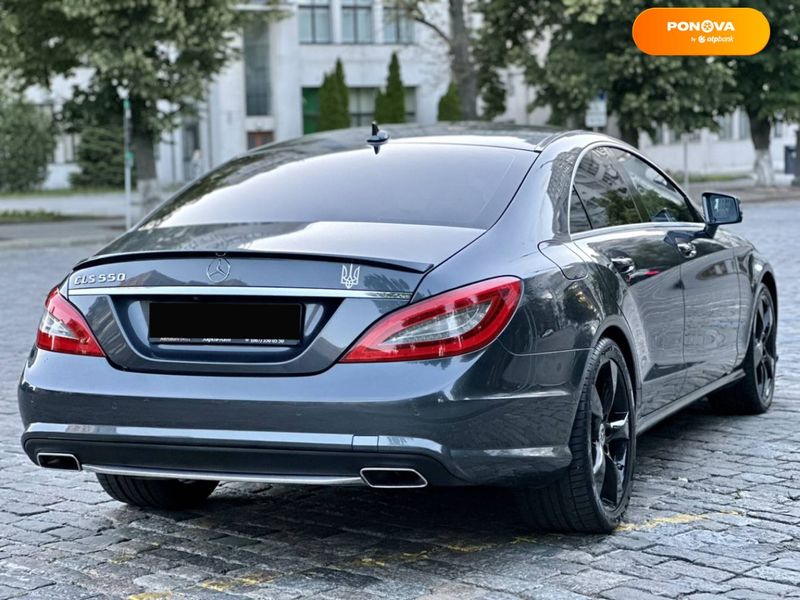 Mercedes-Benz CLS-Class, 2014, Бензин, 4.66 л., 134 тыс. км, Седан, Серый, Харьков Cars-Pr-63183 фото