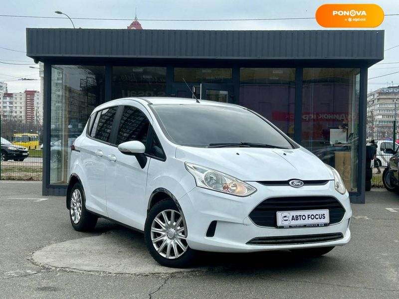 Ford B-Max, 2013, Дизель, 1.5 л., 182 тис. км, Мікровен, Білий, Київ 29285 фото