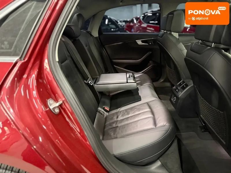 Audi A4, 2018 р., Бензин, 129 тис. км, Седан, Червоний, Кам'янське (Дніпродзержинськ) AT-10418499 фото