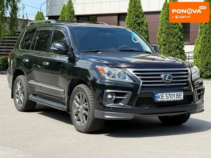 Lexus LX, 2013 р., Бензин, 185 тис. км, Позашляховик / Кросовер, Чорний, Дніпро (Дніпропетровськ) AT-10418646 фото