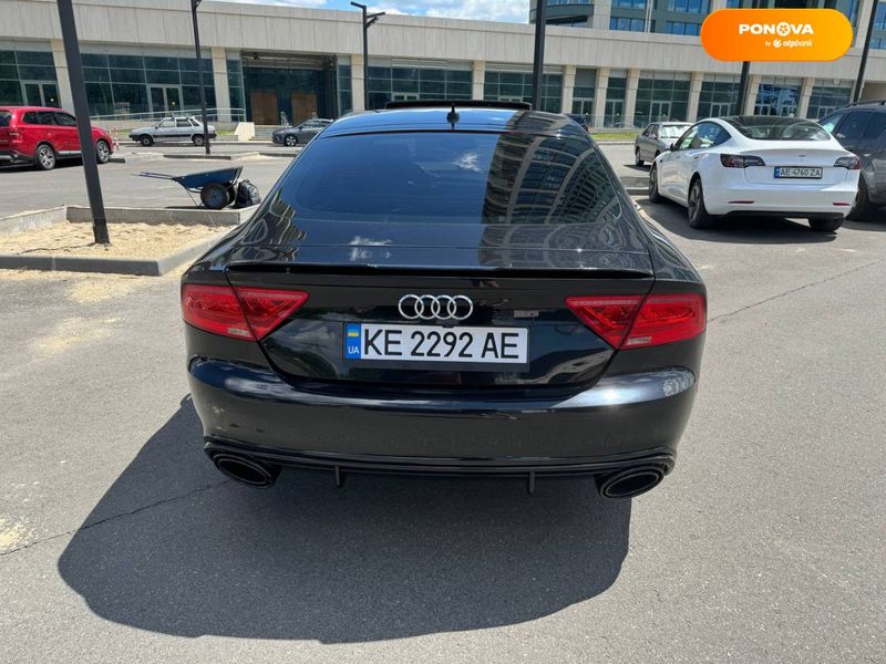 Audi A7 Sportback, 2013, Бензин, 3 л., 160 тыс. км, Лифтбек, Чорный, Днепр (Днепропетровск) Cars-Pr-66196 фото