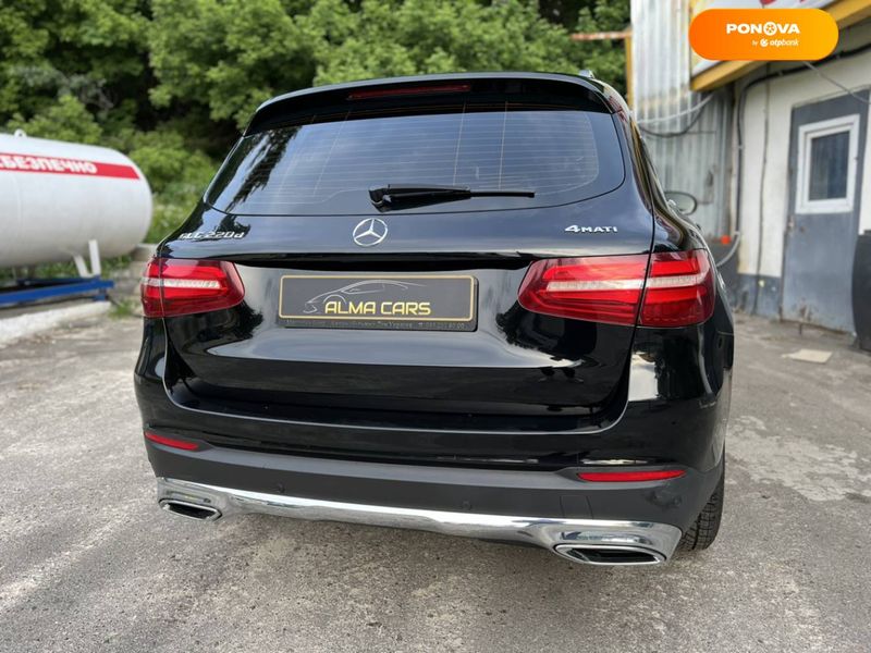 Mercedes-Benz GLC-Class, 2017, Дизель, 2.2 л., 112 тис. км, Позашляховик / Кросовер, Чорний, Київ 47126 фото