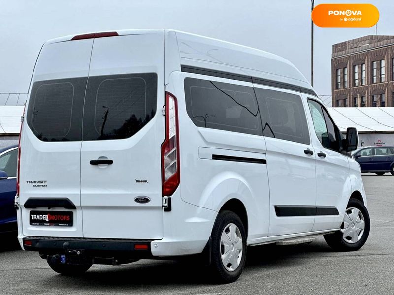 Ford Transit Custom, 2018, Дизель, 2 л., 84 тис. км, Мінівен, Білий, Київ 39629 фото