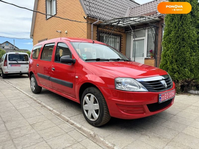 Dacia Logan MCV, 2011, Бензин, 1.4 л., 163 тис. км, Універсал, Червоний, Чернігів Cars-Pr-64348 фото