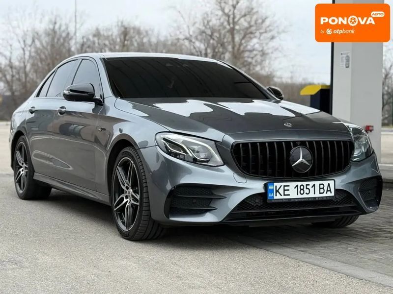 Mercedes-Benz E-Class, 2018 р., Бензин, 85 тис. км, Седан, Сірий, Дніпро (Дніпропетровськ) AT-10410045 фото
