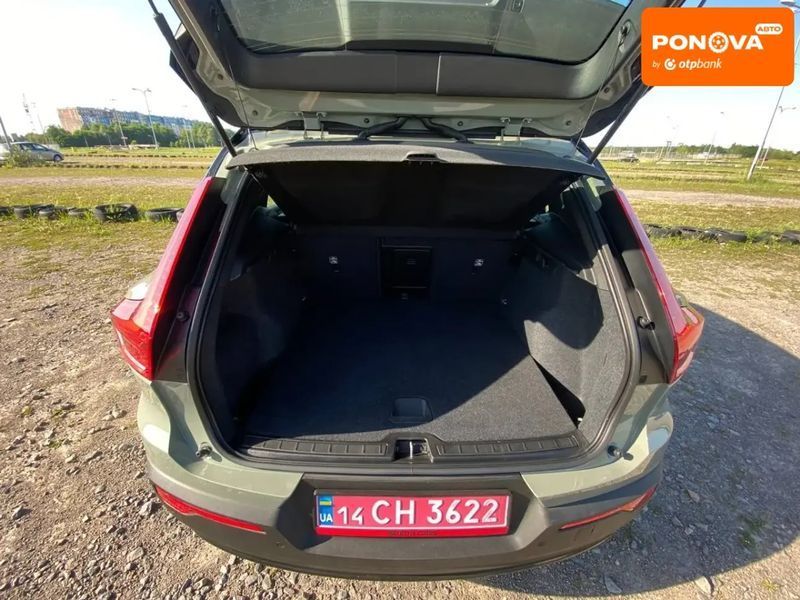 Volvo XC40, 2023 р., Електро, 70 тис. км, Позашляховик / Кросовер, Зелений, Львів AT-10400701 фото