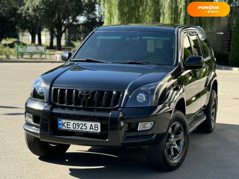 Toyota Land Cruiser Prado, 2006, Газ пропан-бутан / Бензин, 272 тис. км, Позашляховик / Кросовер, Чорний, Дніпро (Дніпропетровськ) 111178 фото