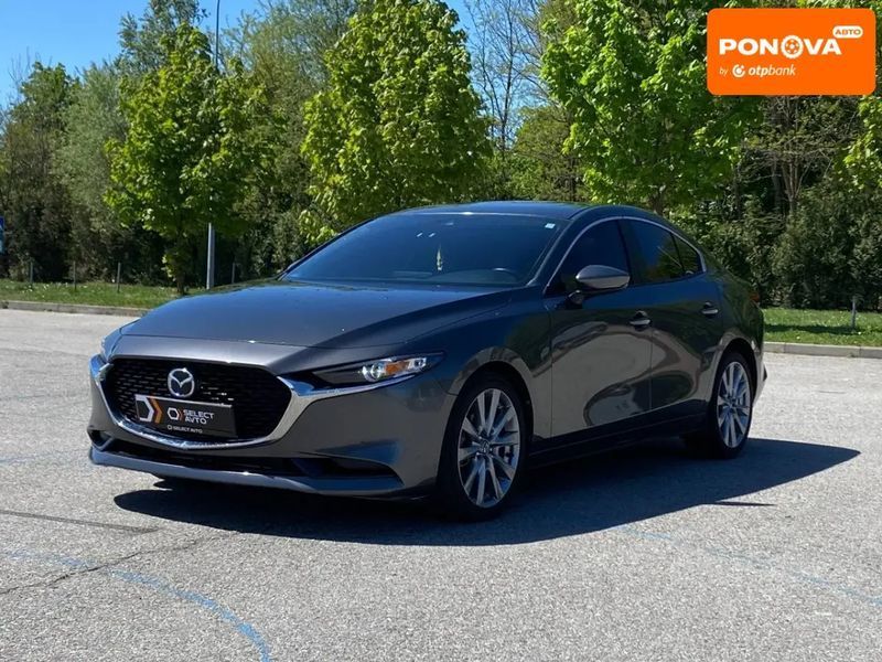 Mazda 3, 2022 р., Бензин, 38 тис. км, Седан, Сірий, Львів AT-10417099 фото