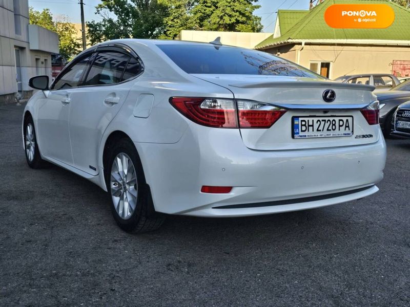 Lexus ES, 2013, Гібрид (HEV), 2.49 л., 122 тис. км, Седан, Білий, Одеса 31906 фото