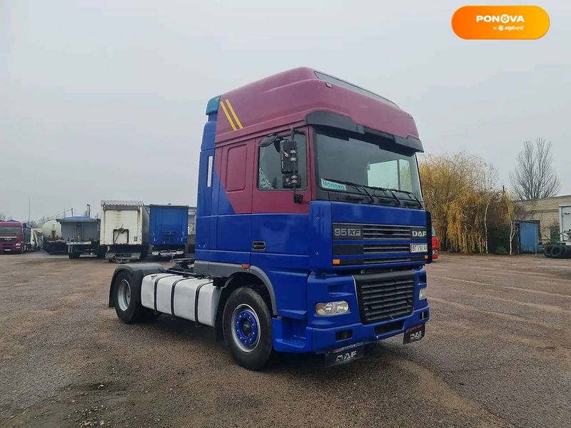 DAF XF 95, 2000, Дизель, 12.9 л., 933 тыс. км, Тягач, Синий, Винница 38473 фото