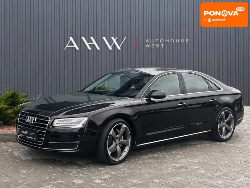 Audi A8, 2013 р., Дизель, 323 тис. км, Седан, Чорний, Львів AT-10399607 фото
