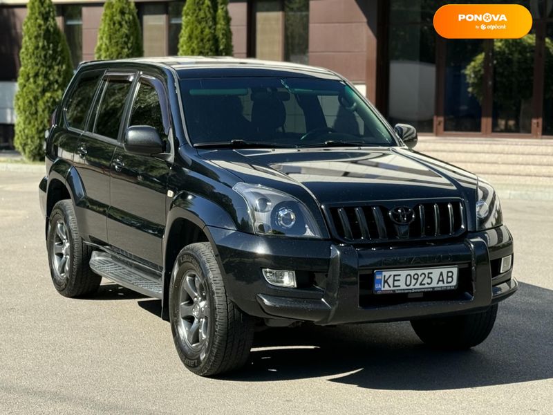 Toyota Land Cruiser Prado, 2006, Газ пропан-бутан / Бензин, 272 тис. км, Позашляховик / Кросовер, Чорний, Дніпро (Дніпропетровськ) 111178 фото