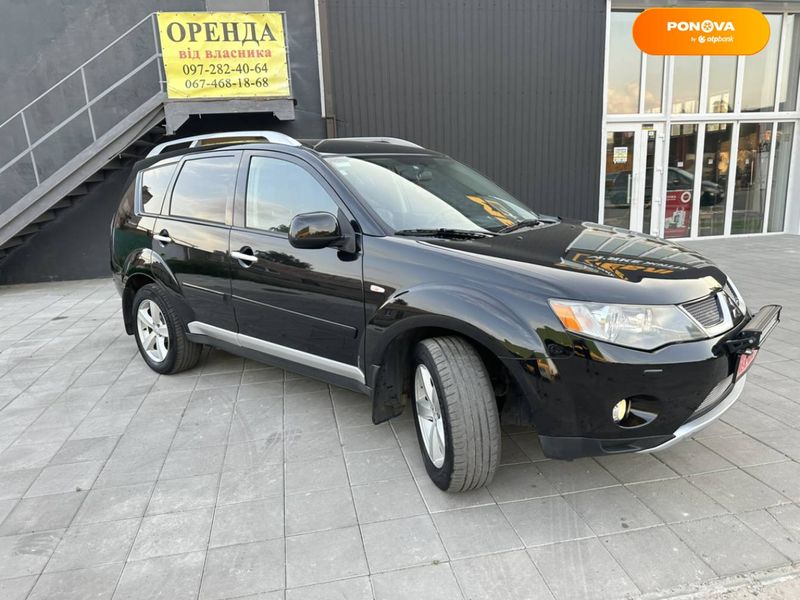 Mitsubishi Outlander, 2007, Дизель, 2 л., 211 тис. км, Позашляховик / Кросовер, Чорний, Ніжин 110169 фото