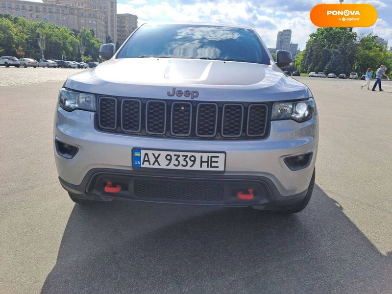 Jeep Grand Cherokee, 2019, Газ пропан-бутан / Бензин, 3.6 л., 94 тис. км, Позашляховик / Кросовер, Сірий, Київ Cars-Pr-64166 фото