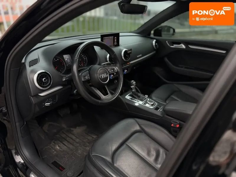 Audi A3, 2017 г., Бензин, 180 тыс. км, Седан, Чорный, Днепр (Днепропетровск) AT-10417886 фото