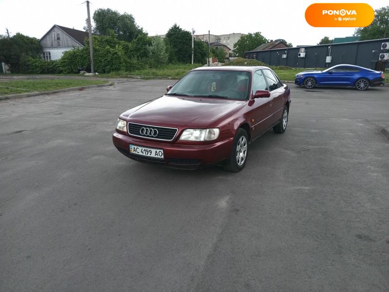 Audi A6, 1995, Газ пропан-бутан / Бензин, 341 тыс. км, Седан, Красный, Луцк Cars-Pr-64822 фото