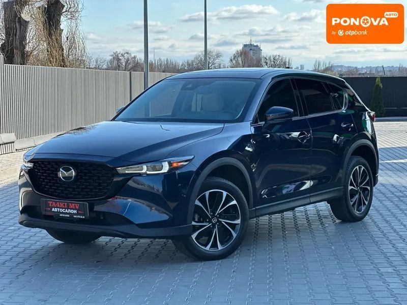 Mazda CX-5, 2022 р., Бензин, 37 тис. км, Позашляховик / Кросовер, Синій, Дніпро (Дніпропетровськ) AT-10417229 фото