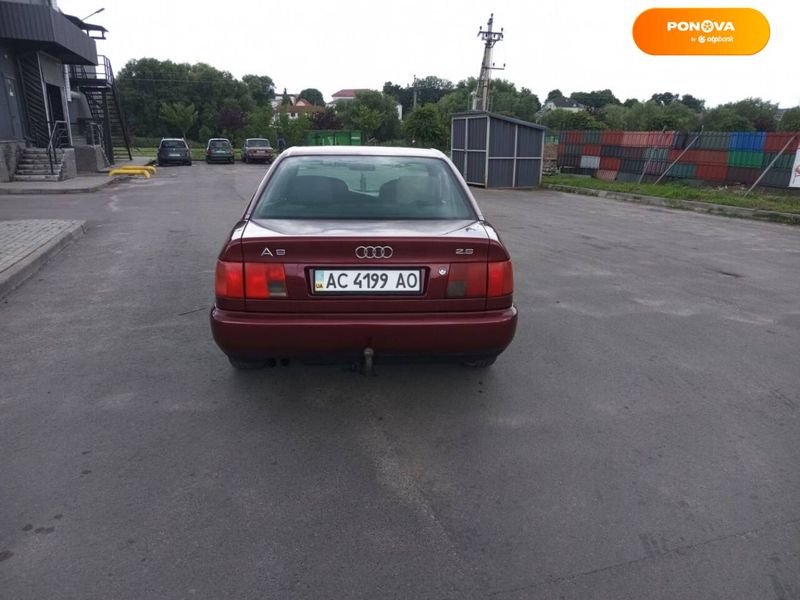 Audi A6, 1995, Газ пропан-бутан / Бензин, 341 тис. км, Седан, Червоний, Луцьк Cars-Pr-64822 фото