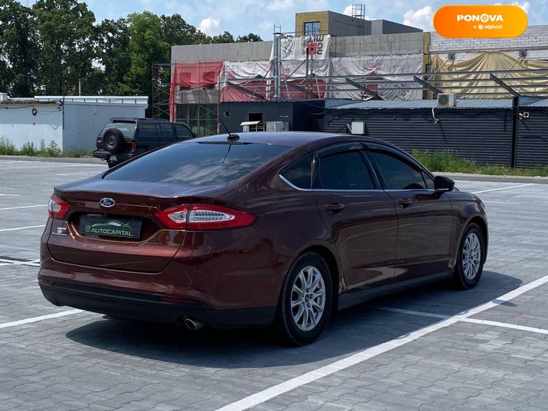 Ford Fusion, 2016, Газ пропан-бутан / Бензин, 2.5 л., 189 тис. км, Седан, Червоний, Київ 108141 фото