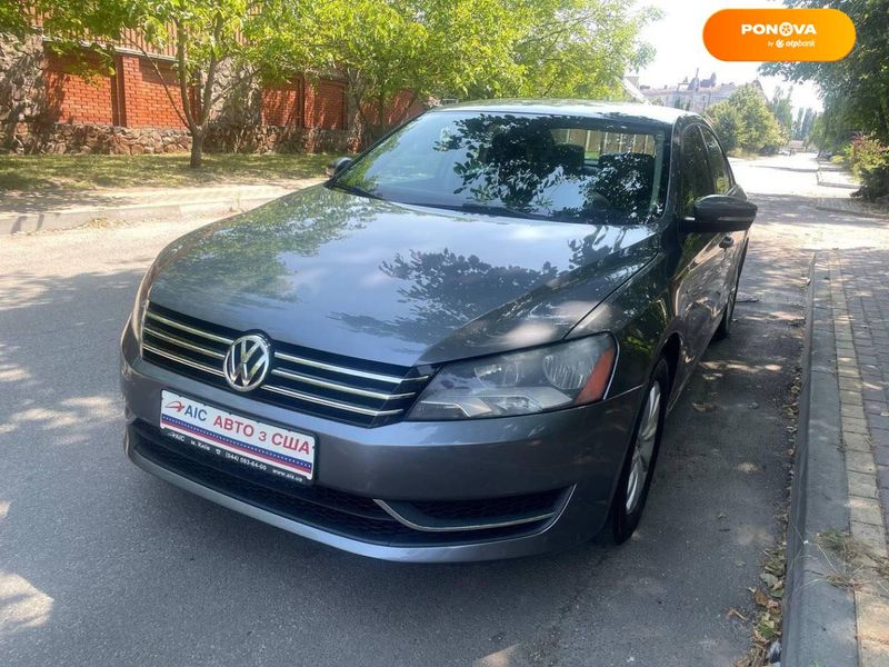 Volkswagen Passat, 2014, Бензин, 1.8 л., 212 тис. км, Седан, Сірий, Київ 110227 фото