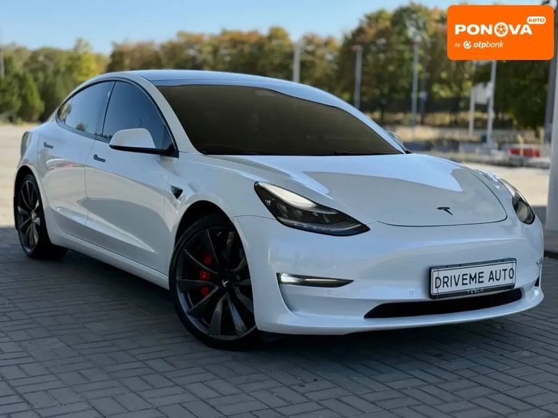 Tesla Model 3, 2019 г., Електро, 77 тыс. км, Седан, Белый, Днепр (Днепропетровск) AT-10402389 фото
