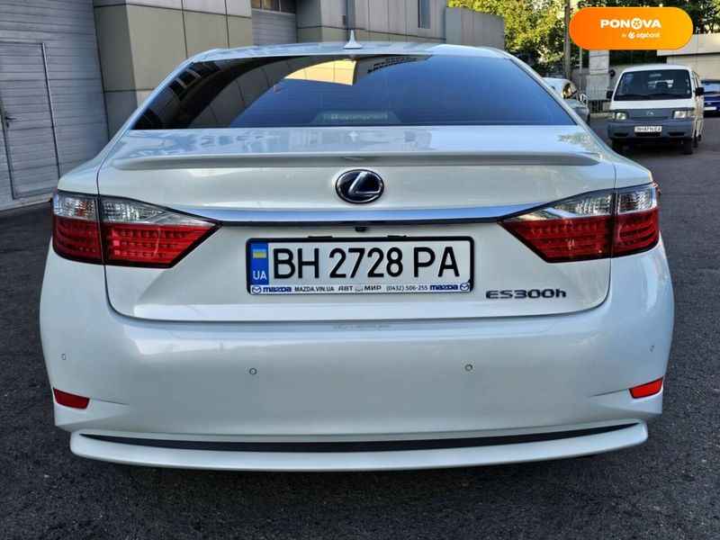 Lexus ES, 2013, Гібрид (HEV), 2.49 л., 122 тис. км, Седан, Білий, Одеса 31906 фото
