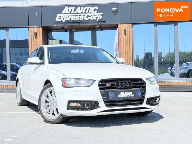 Audi A4, 2016 р., Бензин, 147 тис. км, Седан, Білий, Київ AT-10418994 фото
