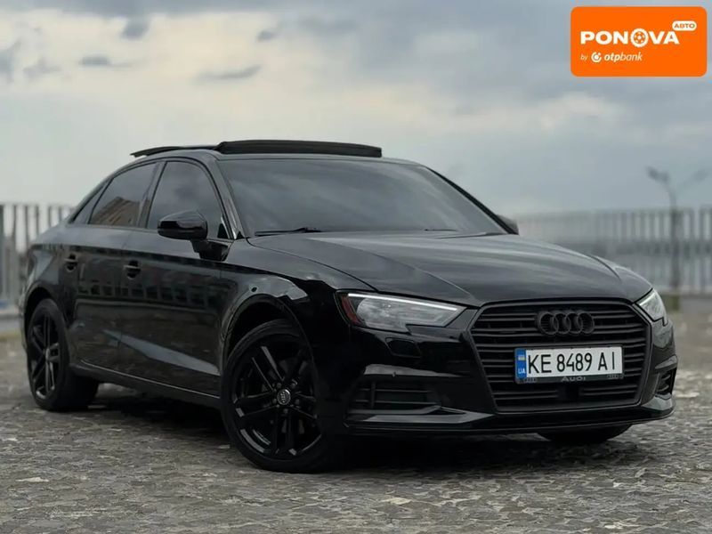 Audi A3, 2017 г., Бензин, 180 тыс. км, Седан, Чорный, Днепр (Днепропетровск) AT-10417886 фото